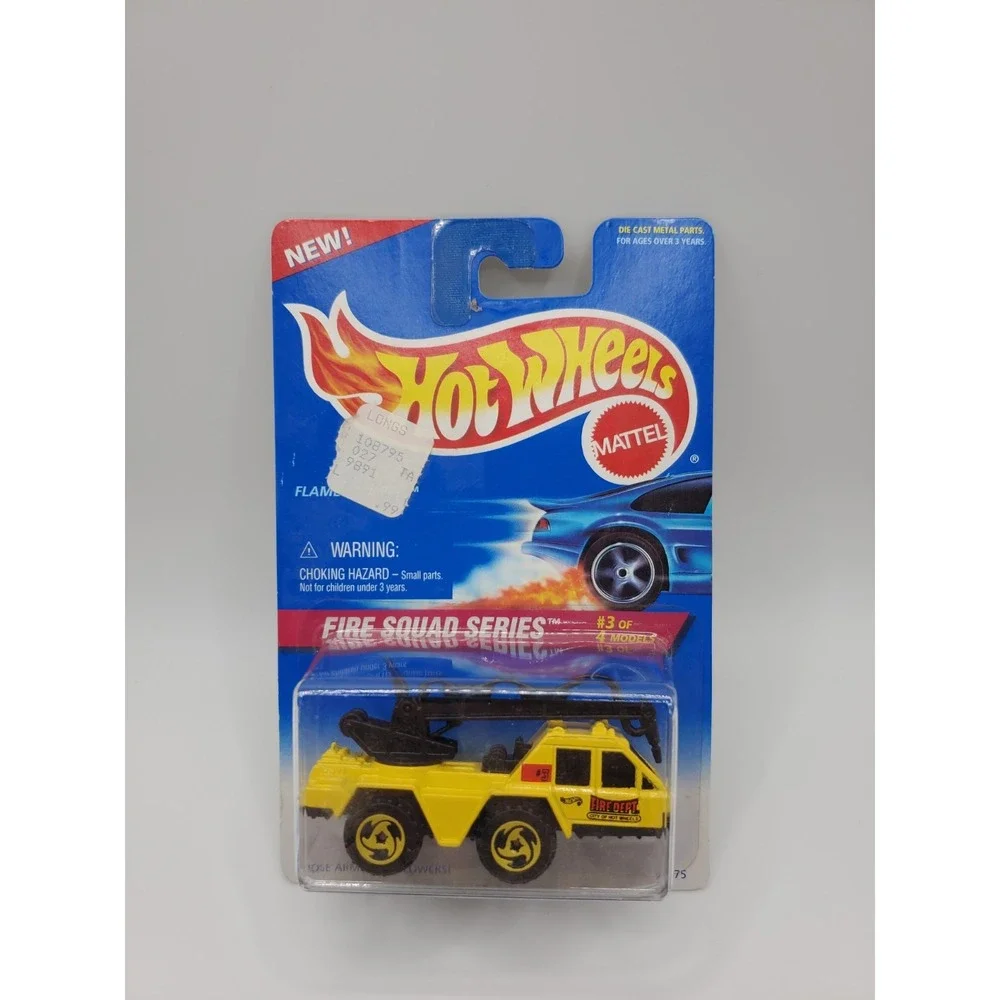 1996 Hot Wheels Fire Squad Series #3/4, Flame Stopper, Cons. Tires, Coll. #426